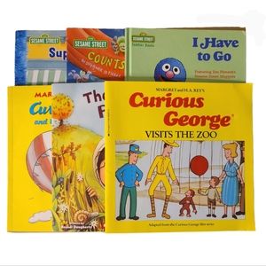 **3/$18** Children's Books Variety Lot of 6